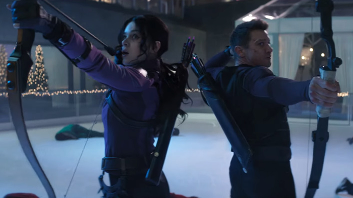 First look at Christmas-themed Marvel series Hawkeye