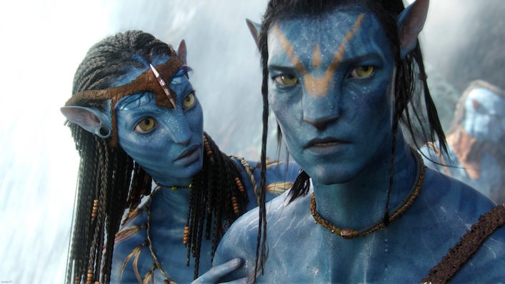 James Cameron shares a set photo from the first of four Avatar sequels