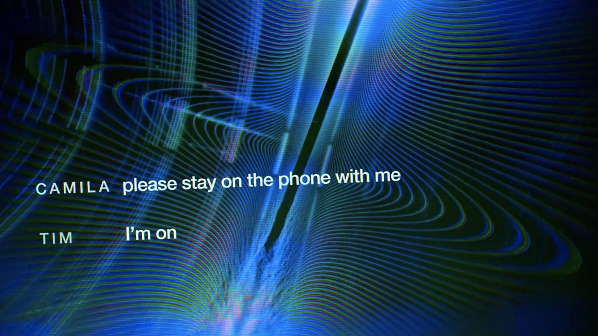 This unique suspense series is told entirely through phone calls