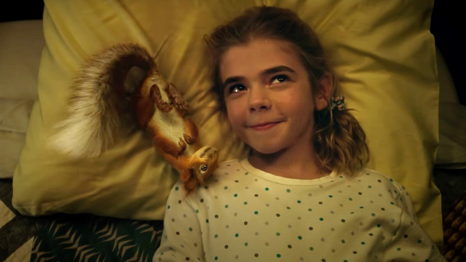 A girl befriends a superpowered squirrel in Flora & Ulysses