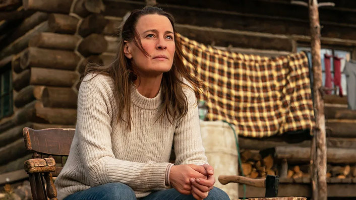 Robin Wright goes off the grid and into heavy-handed cliché in directorial debut Land