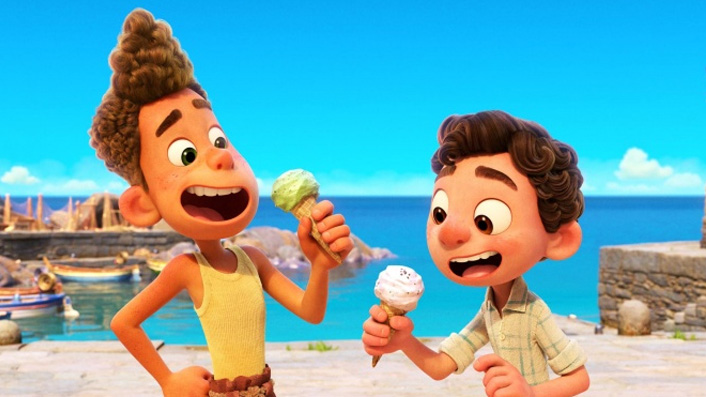Pixar's Luca brings friendship and sea monsters to Italy