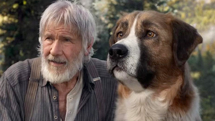 Harrison Ford and a very good boy lead Call of the Wild