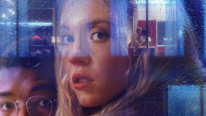 The White Lotus star leads erotic thriller throwback The Voyeurs