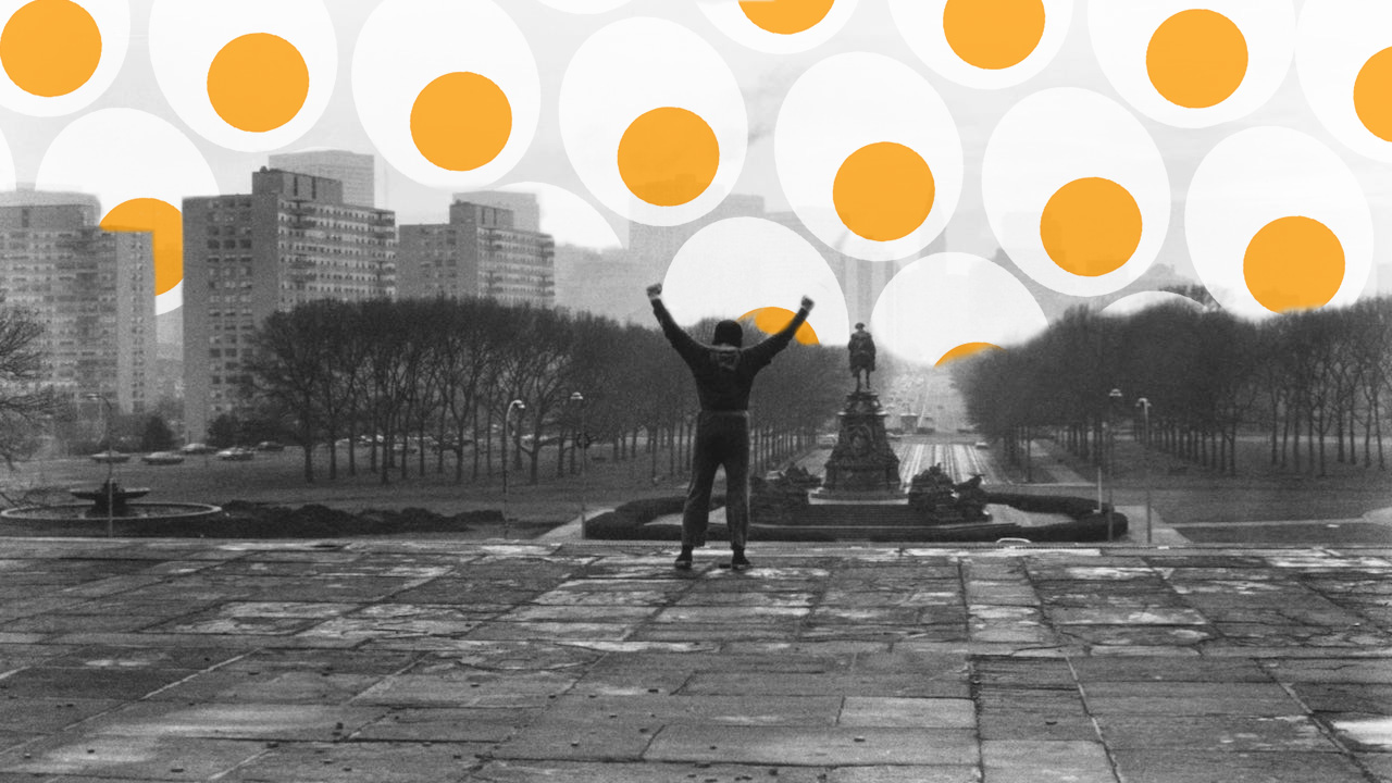 Here's how it feels to recreate the Rocky run