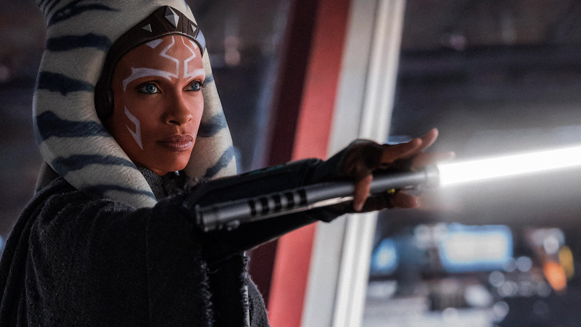 Ahsoka impresses, with supremely rad lightsaber battles