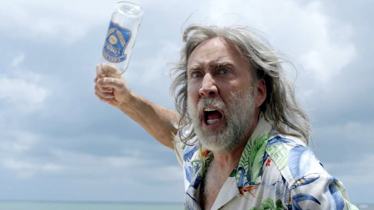 Nic Cage blends beach bum and badass in The Retirement Plan