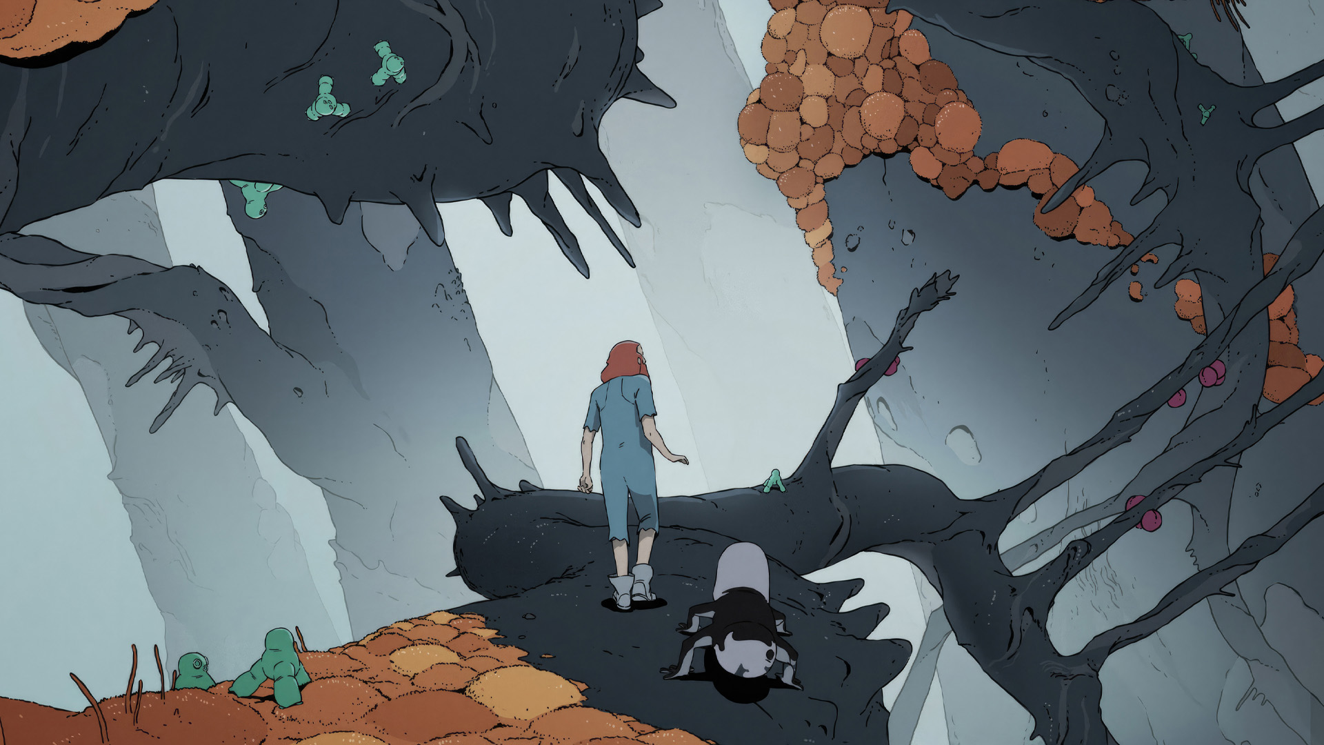 Trippy sci-fi series Scavengers Reign is intoxicatingly original