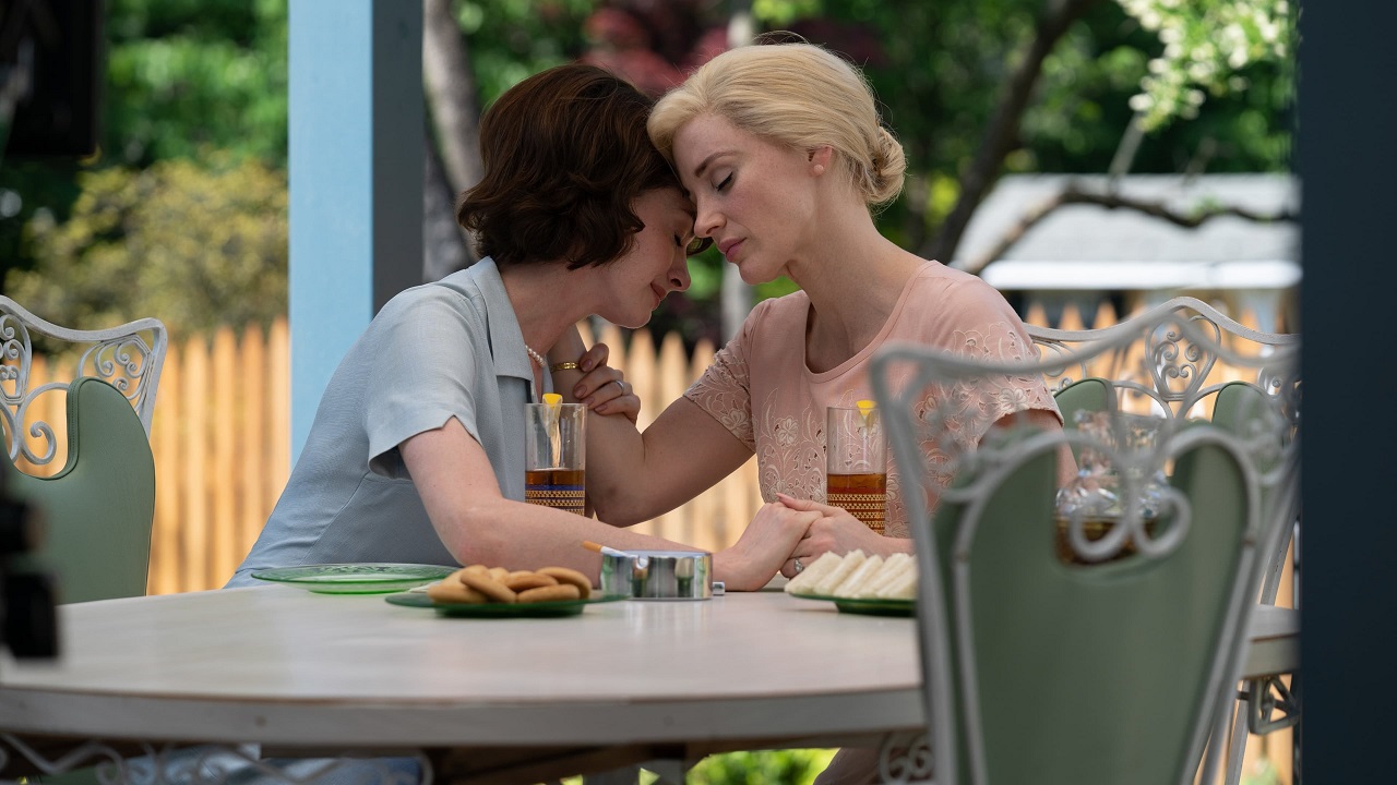 Chastain and Hathaway go toe-to-toe in suburban thriller Mothers’ Instinct