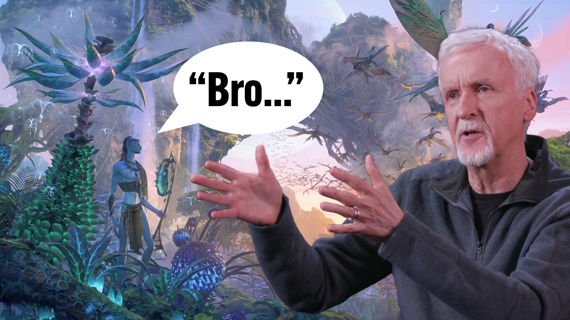 “Cuz was a direct reference”: James Cameron on Avatar’s New Zealand-ness