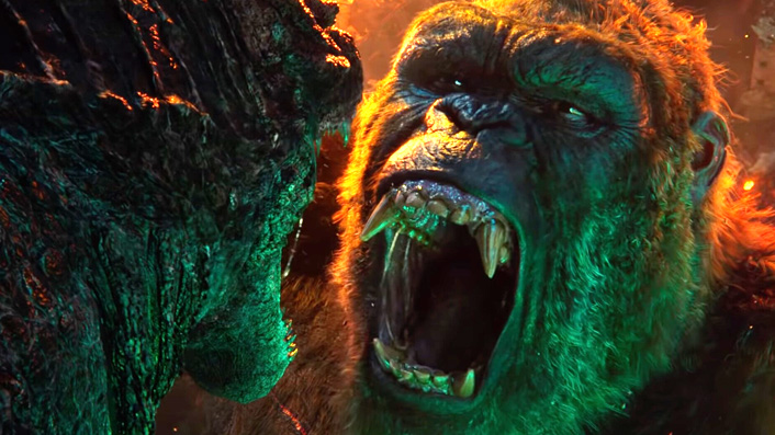 Big brawls crackle with imagination in otherwise incomprehensible Godzilla vs. Kong