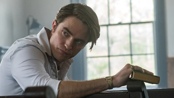 Robert Pattinson sleazes up the screen in The Devil All the Time
