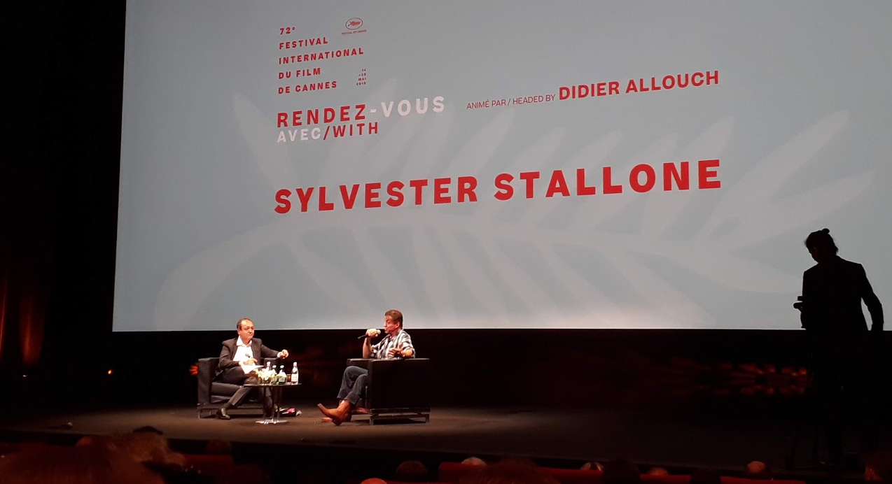 “The failures make you smarter”—Sylvester Stallone makes a warm, atypical appearance at Cannes