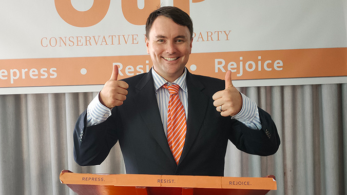 Sextortion Trailer: Tom Sainsbury in a political pickle